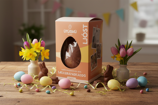 Páskaegg mjólkursúkkulaði 340g